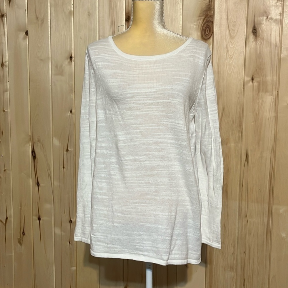 Vineyard Vines White‎ Tie Back Sweater Size M
